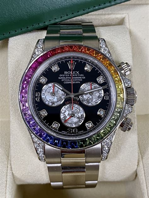 rolex daytona rainbow wikipedia|Rolex daytona rainbow retail price.